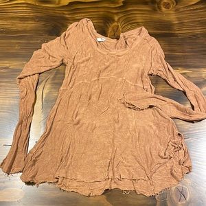 Free people long sleeve shirt